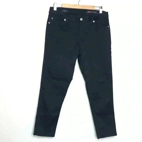 ABS Allen Schwartz Black Ankle Jeans Size 31 - Picture 1 of 7